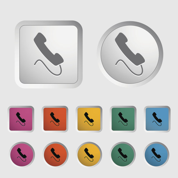 办公室电话图标。图片下载