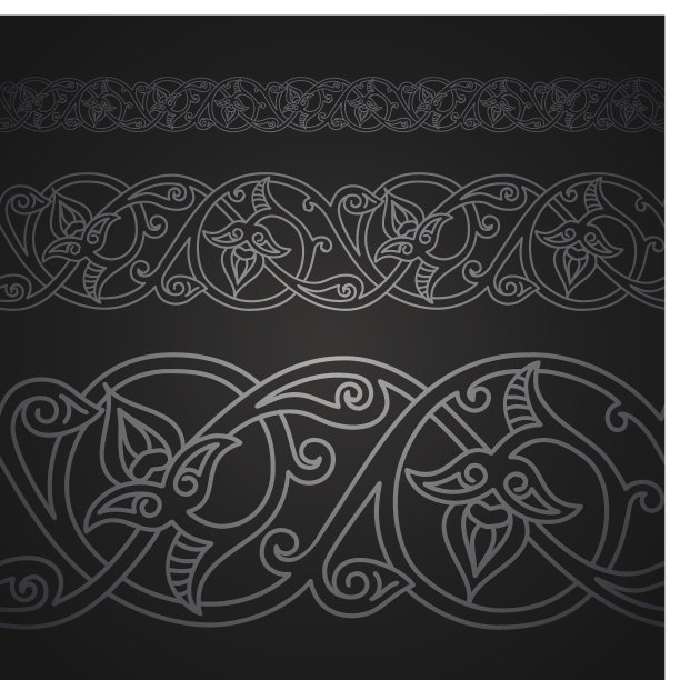 花卉无缝装饰图片下载