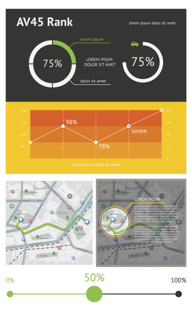 信息图的元素-股票向量图片下载