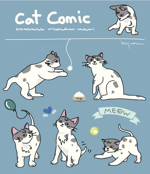 猫的漫画图片下载