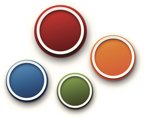 一套纸圆演讲气泡。图片下载