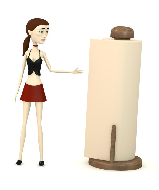 人物与纸巾图片下载