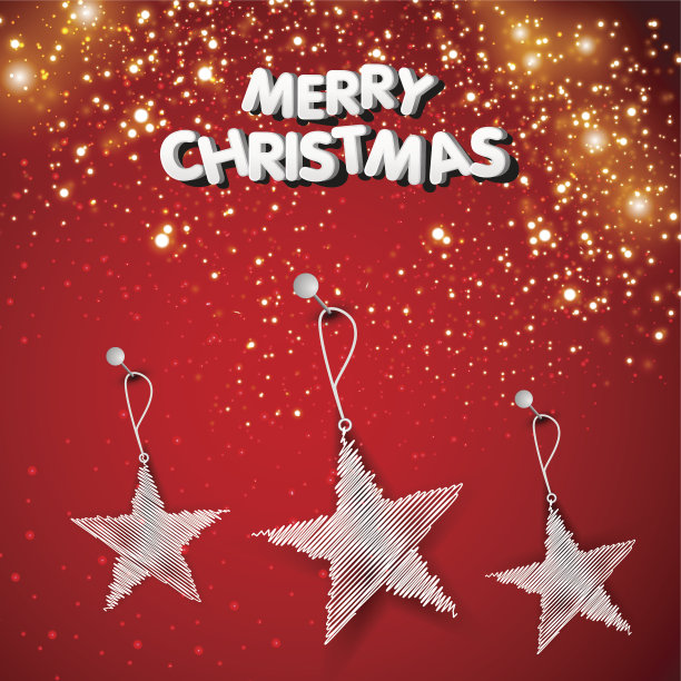 圣诞节的旗帜图片下载