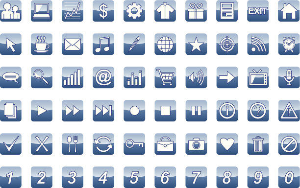 通用网页图标集图片下载