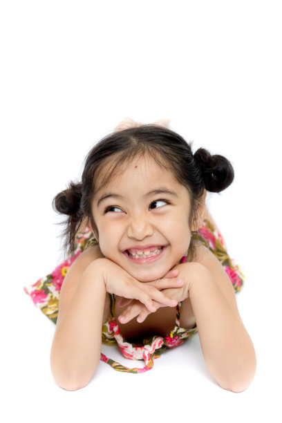 快乐的女孩图片下载