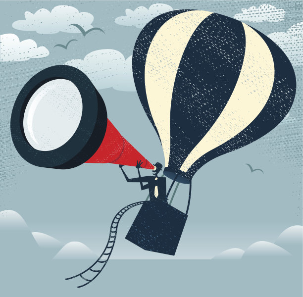 商人得到了最好的视角。图片下载