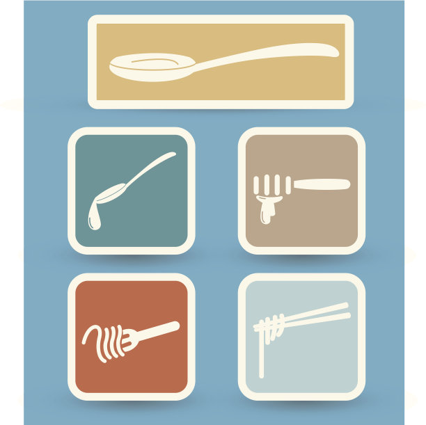 叉子和勺子图片下载