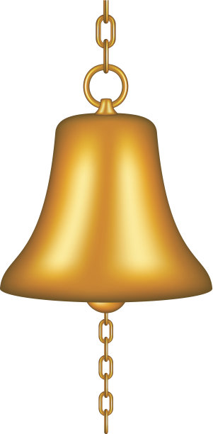 金色的钟图片下载