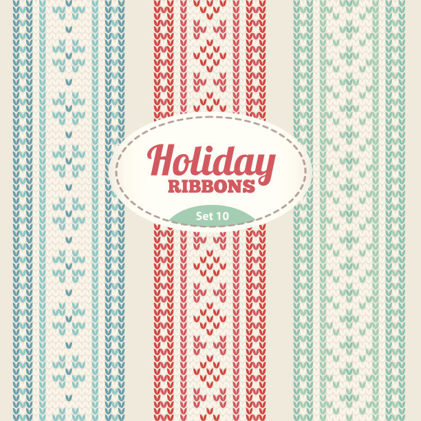 节日彩带套装图片下载