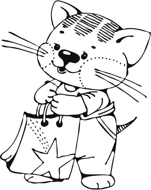 卡通猫图片下载