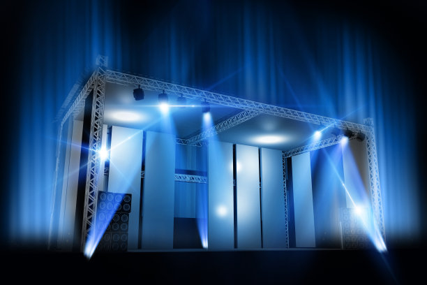 在舞台上图片下载