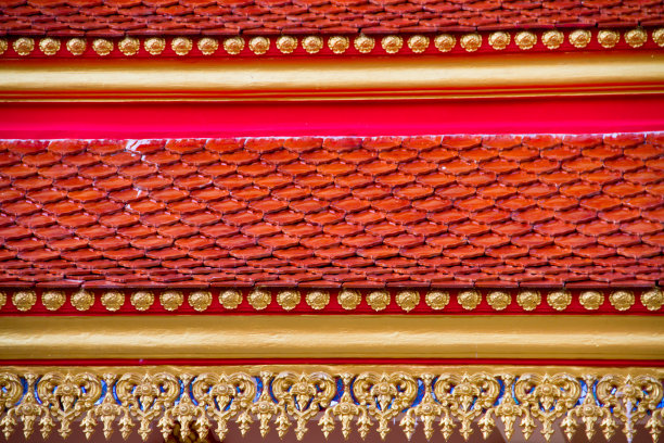 泰国寺庙的屋顶图片下载