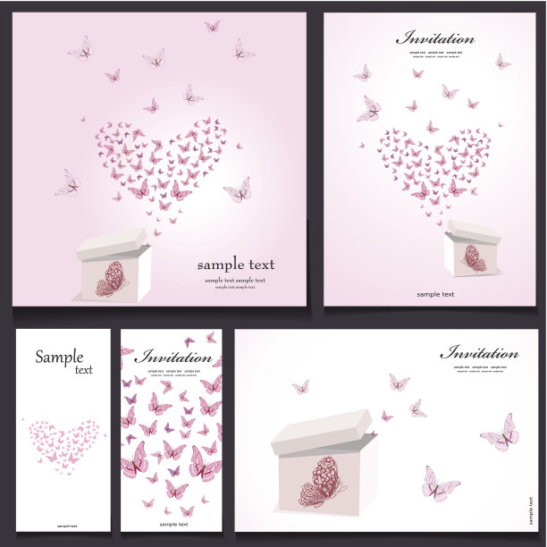 一套花卡为您的设计图片下载