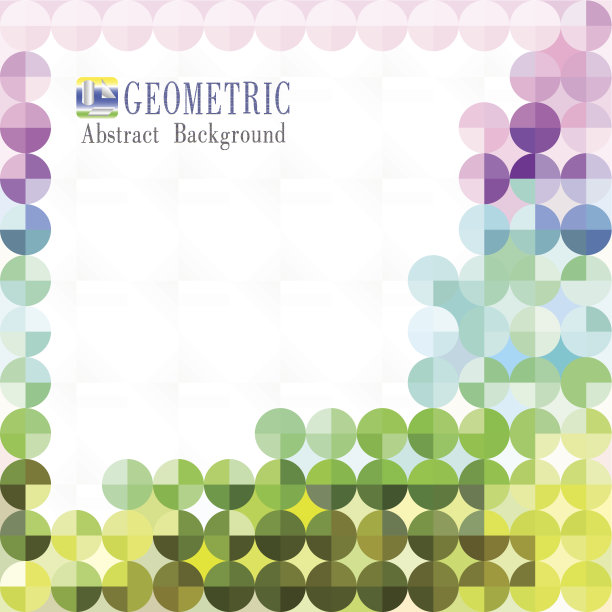 五彩缤纷的马赛克背景图片下载