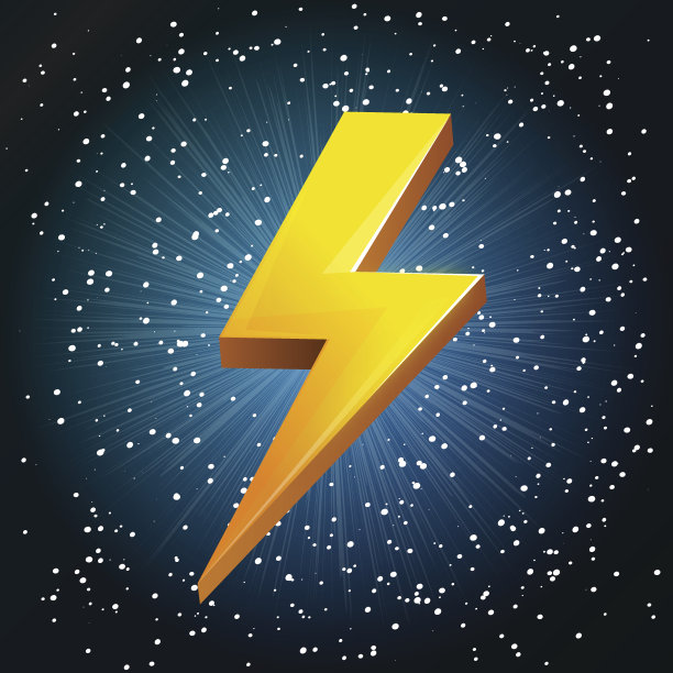 闪电螺栓文摘图片下载