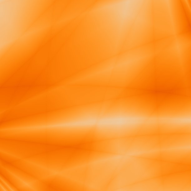 有趣的夏日橙色卡片设计图片下载