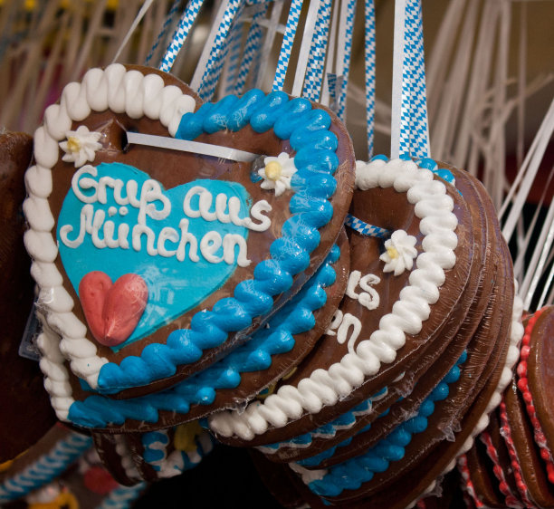 姜饼心饼干图片下载