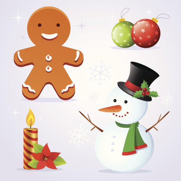 圣诞元素图片下载