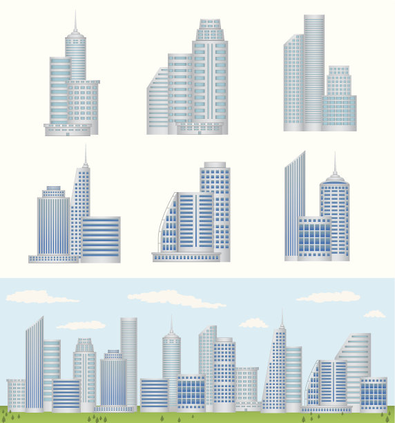 向量的建筑图片下载