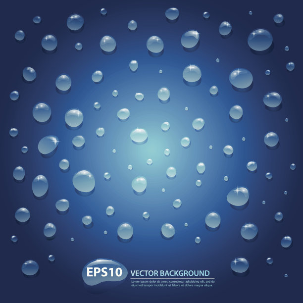 水滴的背景图片下载