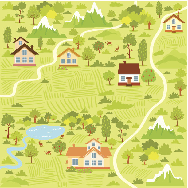 村地图图片下载