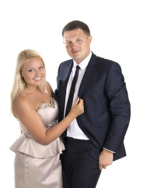 白色背景上的一对图片下载