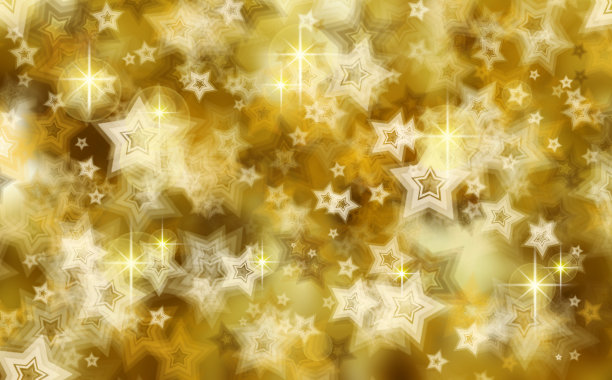 金色圣诞背景。图片下载