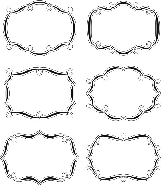 六个漩涡标签bis图片下载
