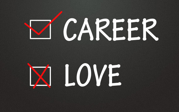事业与爱情的选择图片下载