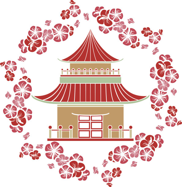 亚洲的房子图片下载