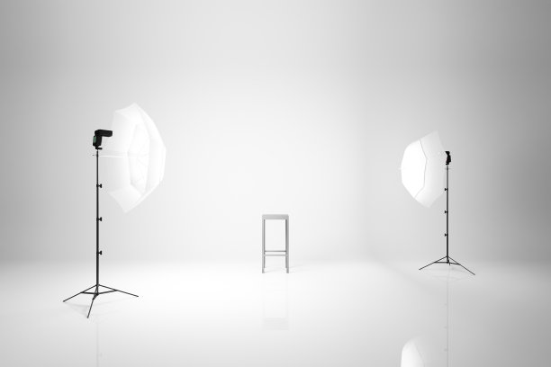 工作室白色房间图片下载