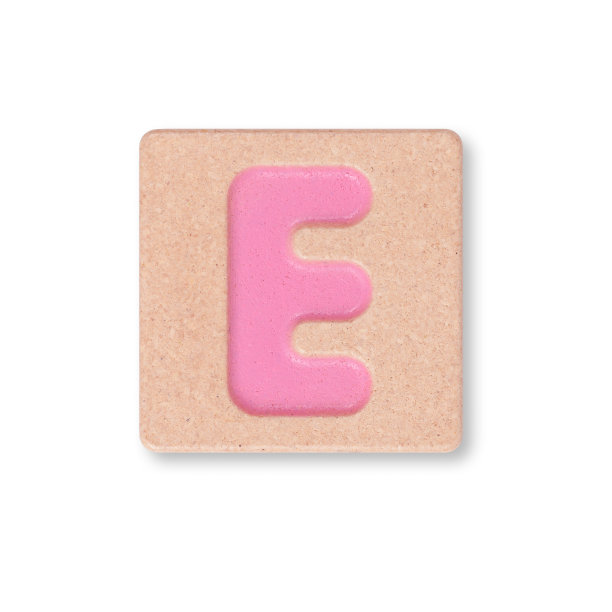 字母E孤立在白色背景上图片下载