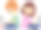 卡通男孩和女孩学习用笔记本电脑图片下载