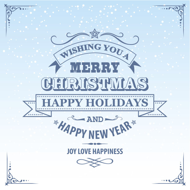 圣诞问候背景图片下载