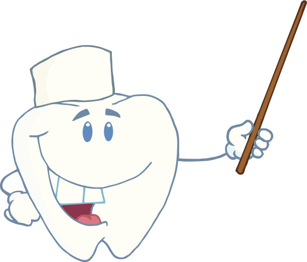 拿着指针的牙齿图片下载