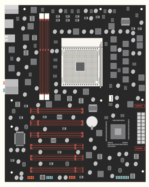 电脑主板图片下载