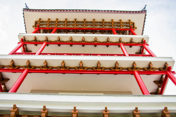 屋顶的宝塔图片下载