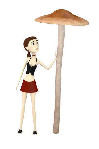 卡通人物与根茎干图片下载