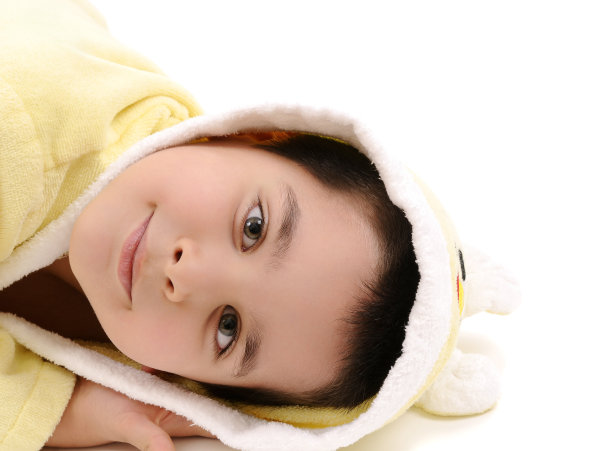 放松沐浴后图片下载