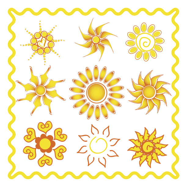 收集太阳在民族风格图片下载