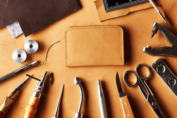 皮革制作工具图片下载
