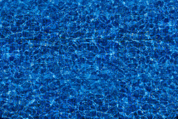 深蓝色的水瓦背景图片下载