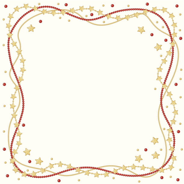 圣诞祝福框架图片下载