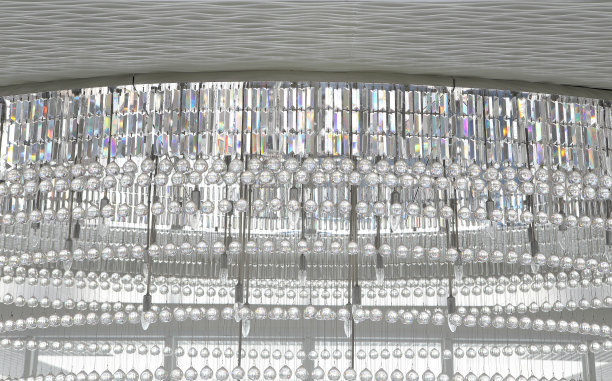 水晶现代吊灯图片下载