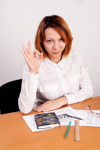 商业分析师，手势ok图片下载