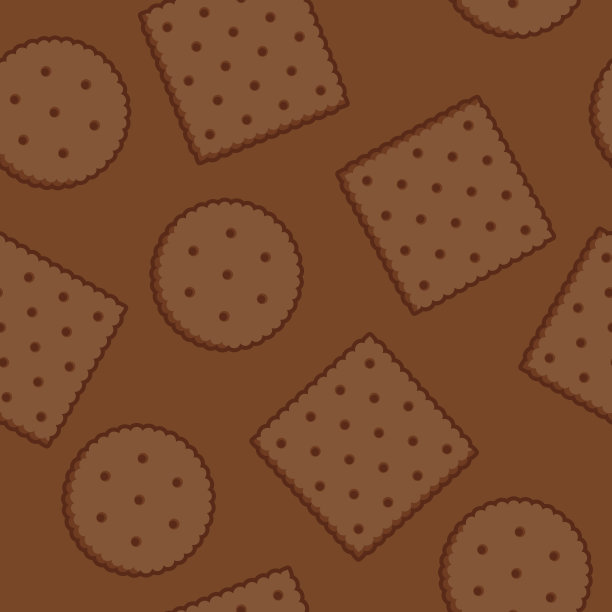 脆皮脆饼质地无缝隙-棕色图片下载