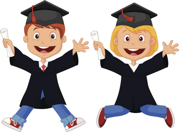 毕业季插画素材ID：101626582