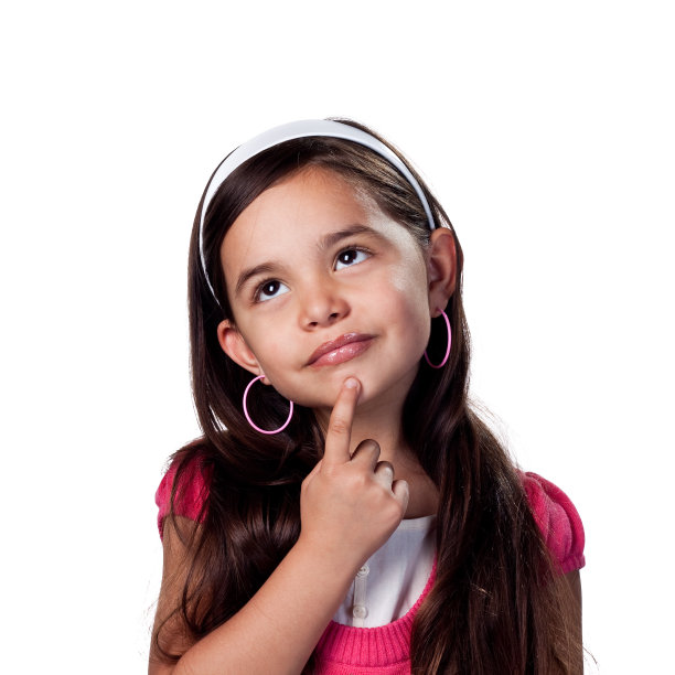 想事情的女孩图片下载