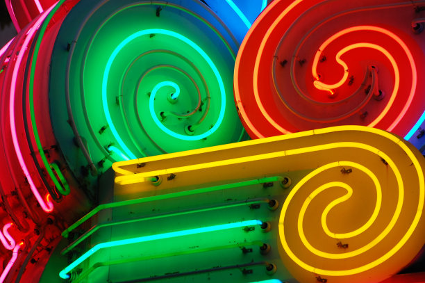 霓虹灯图片下载