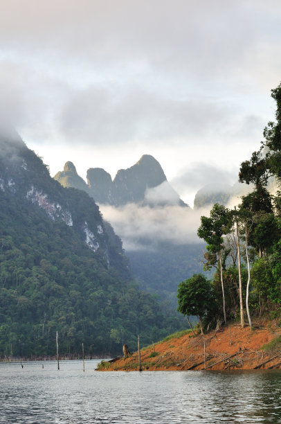 美丽的湖景图片下载